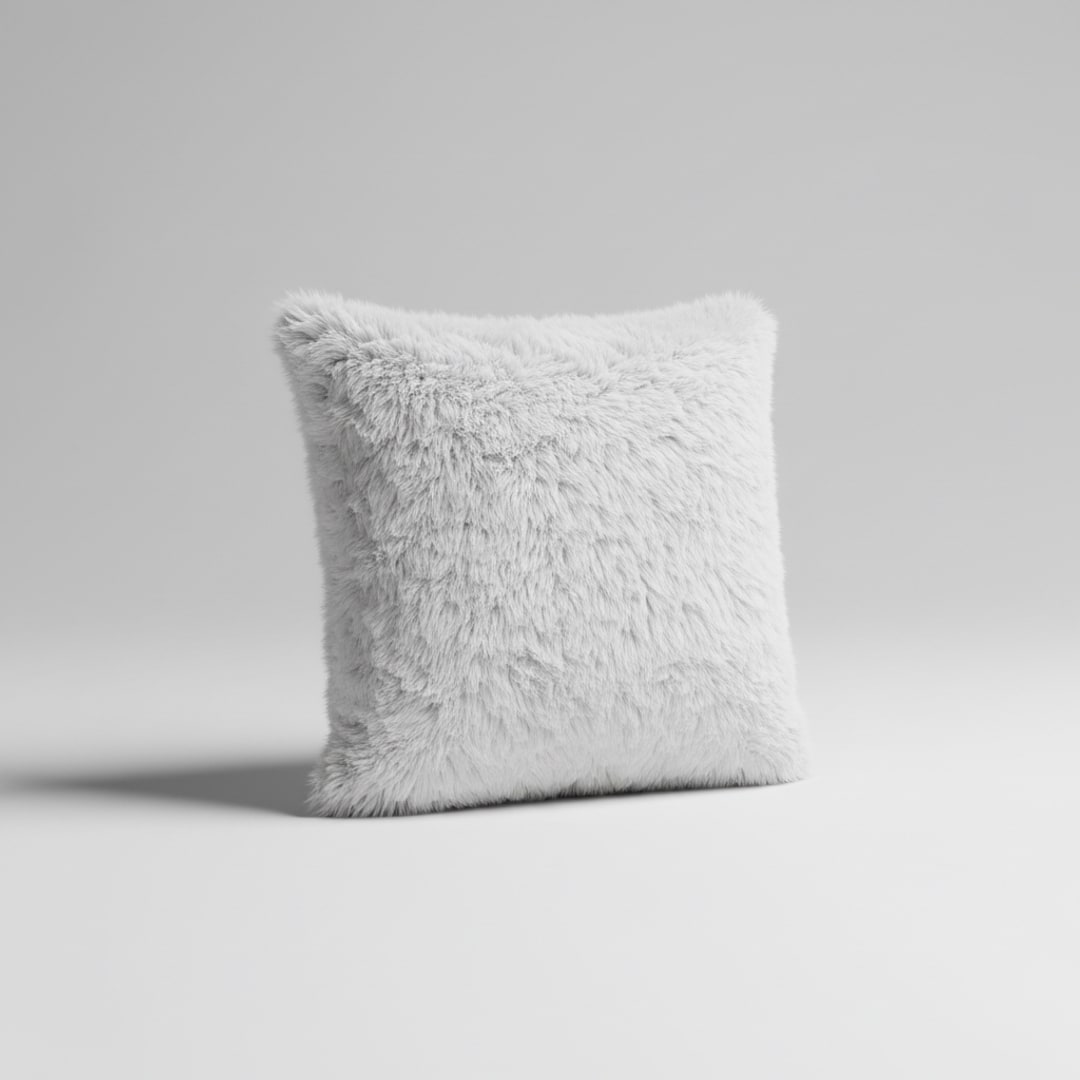 Sheepskin-Effect Cushion
