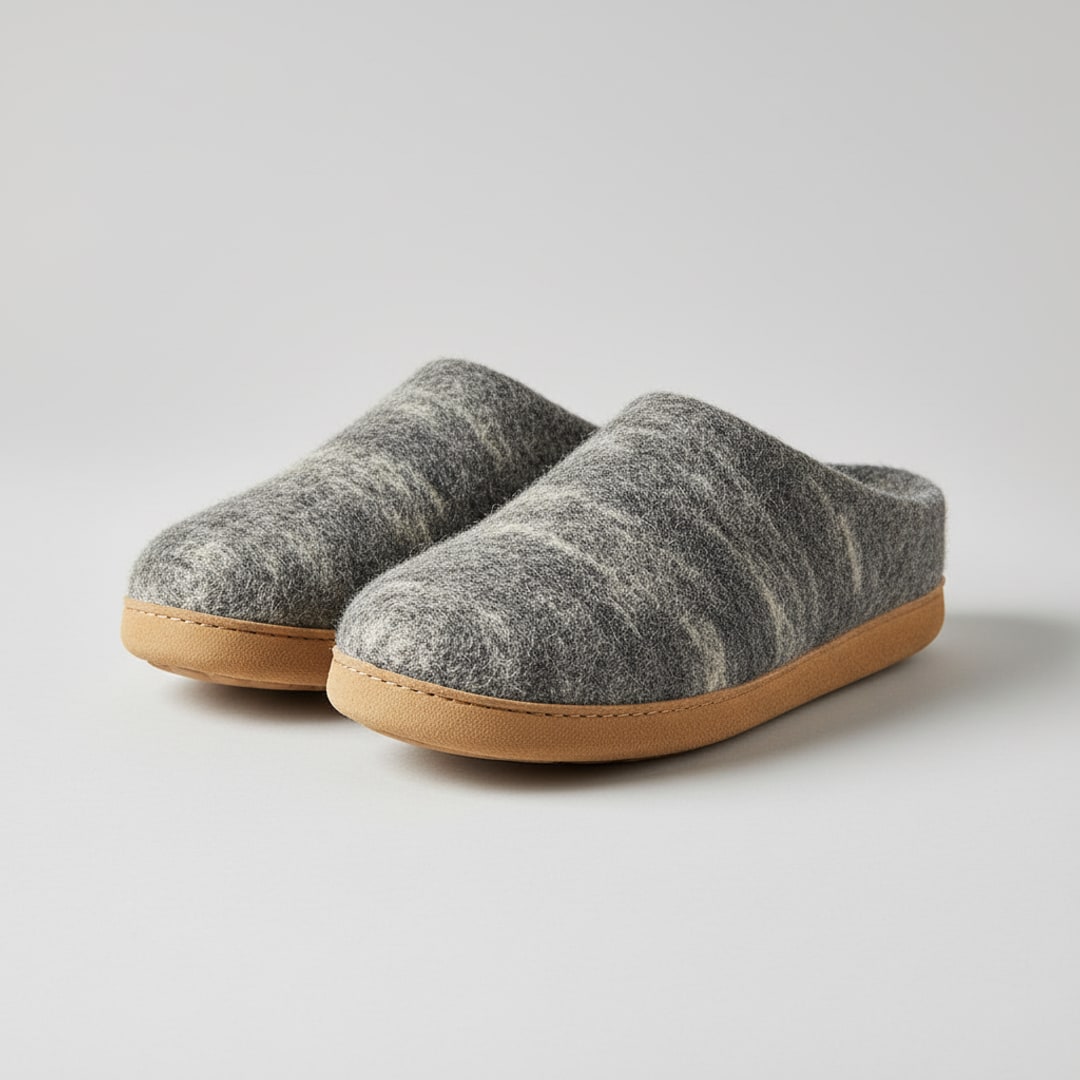 Felted Wool Slippers